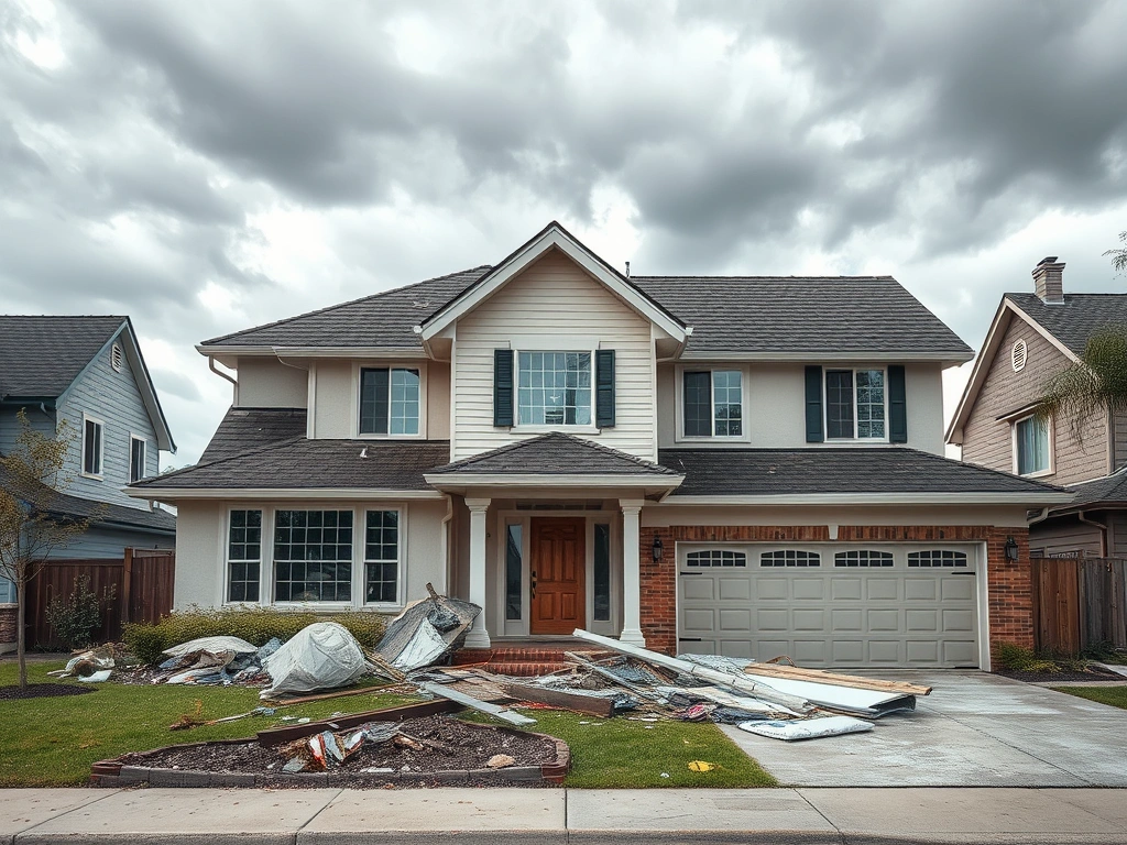 Storm Natural Disaster Damage