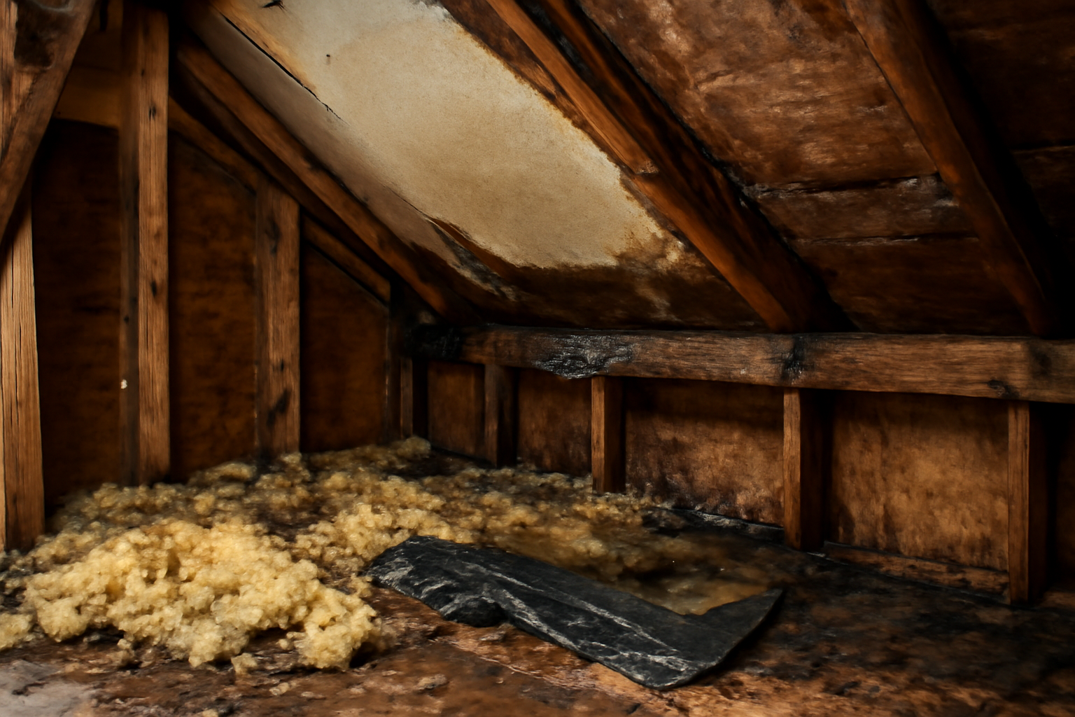Attic Water Removal in Port Angeles, WA