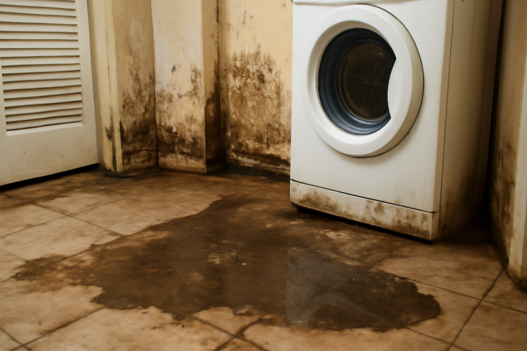 Laundry Room Water Damage Restoration